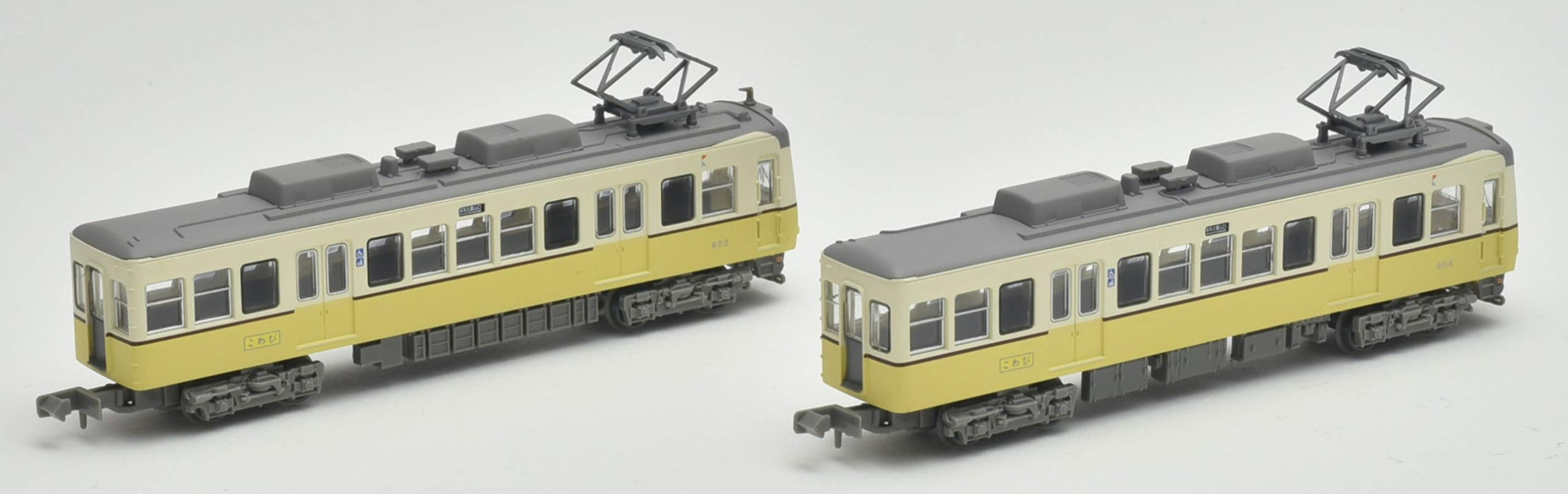 Tomytec Railway Collection Keihan Otsu Line Typ 600 2-Wagen-Set, Dioramazubehör, Erstausgabe