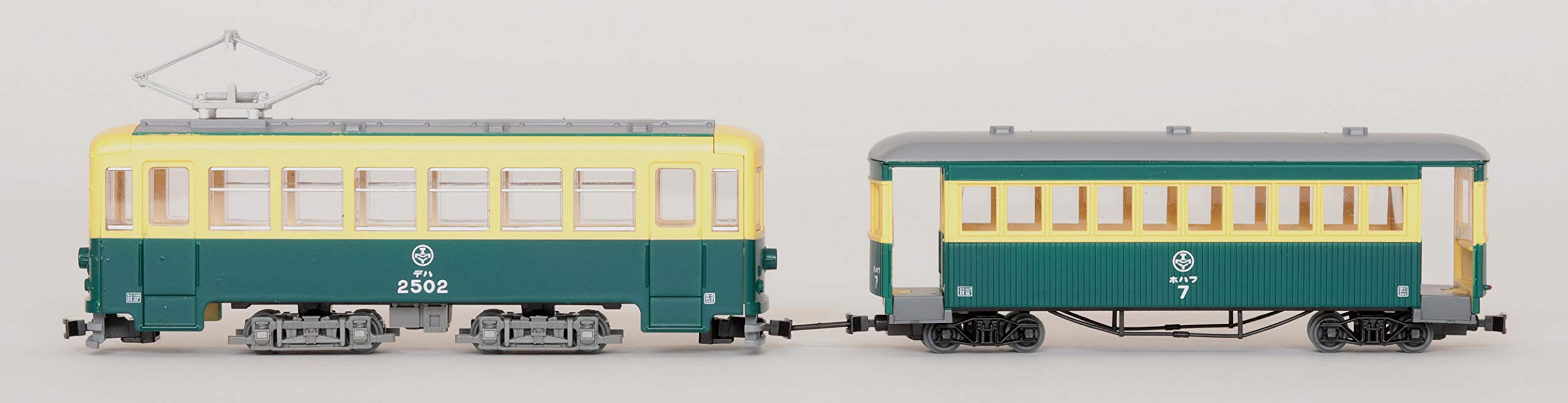 Tomytec Gold Wagen- und Passagierset Schmalspurbahn Kollektion 80 Nekoya - Diorama in limitierter Auflage