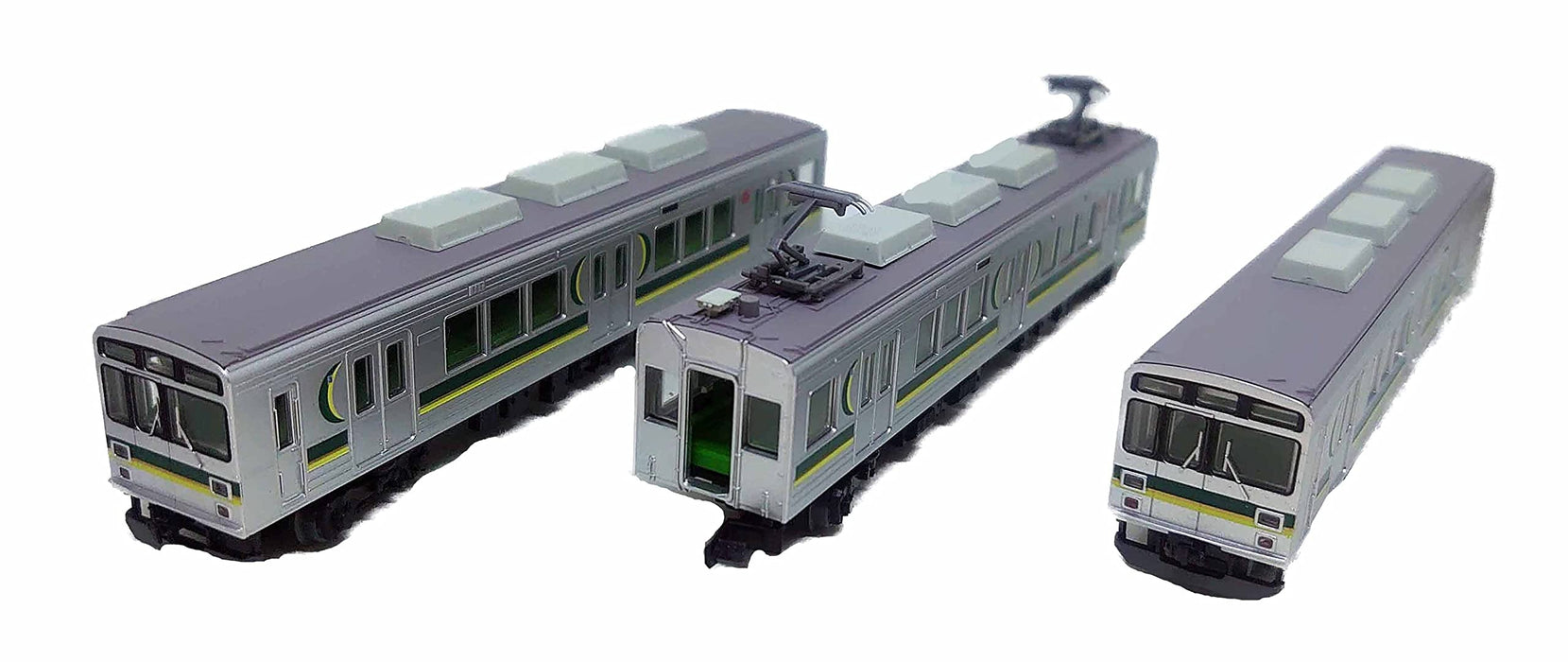 Tomytec Coffret de 3 wagons Collection ferroviaire Séries 1000 et 1500 Tokyu Corporation