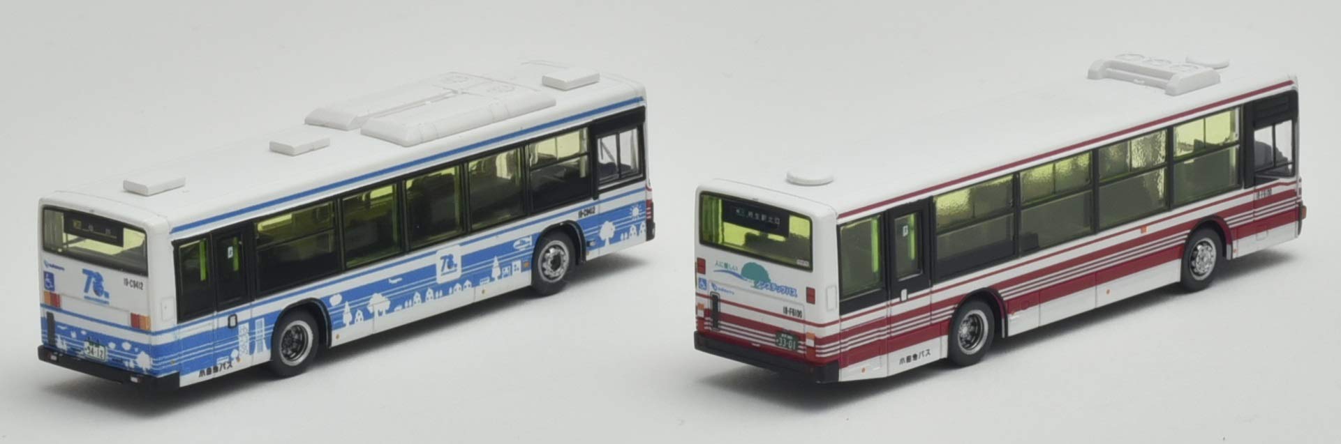 Tomytec 70th Anniversary Odakyu Bus Collection Set of 2 Diorama Supplies Limited Edition