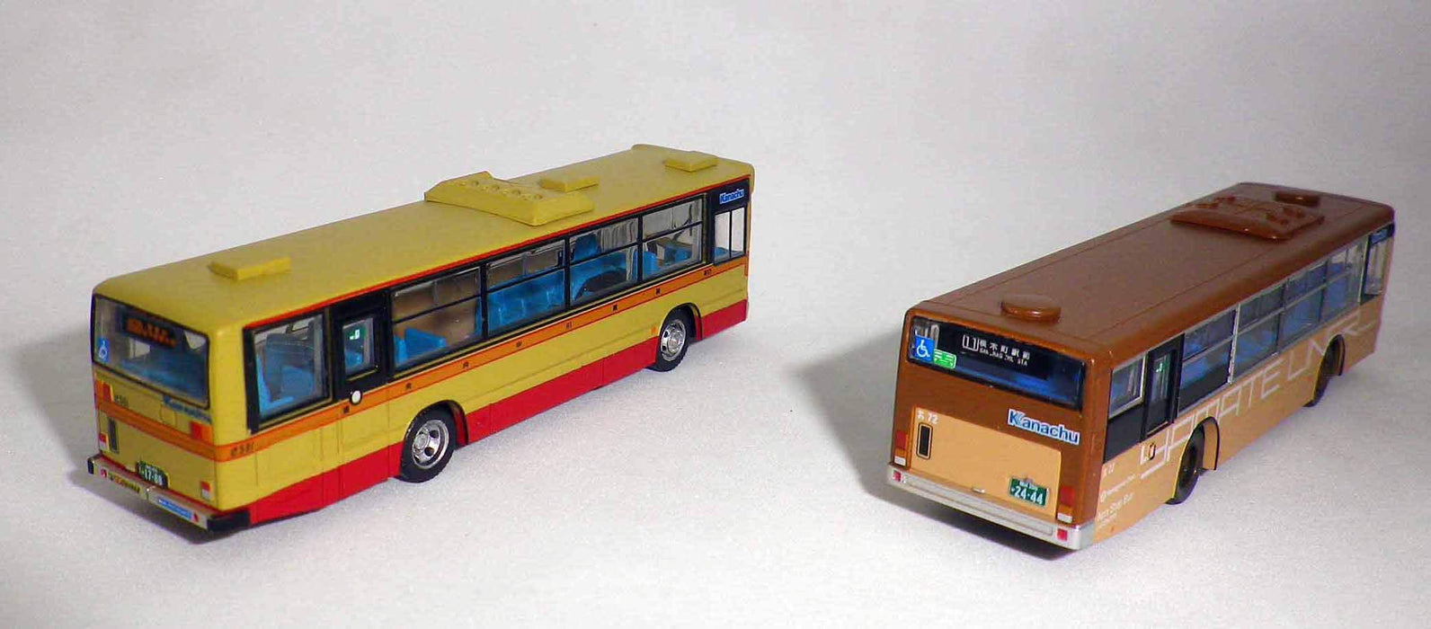 Tomytec Kanagawa Chuo Kotsu Bus-Kollektion, Original-Set mit 8 Teilen