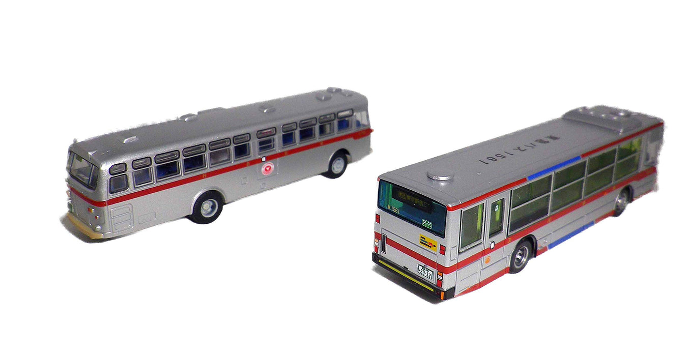 Tomytec Bus Collection - Original New and Old Long Car Set Tokyu Bus Edition