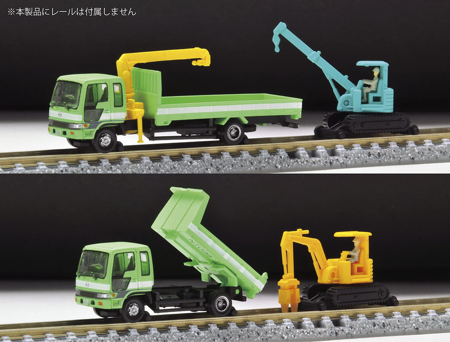 Tomytec Japan Truck Collection Torakore Track & Railroad Vehicle Set C Diorama 319924