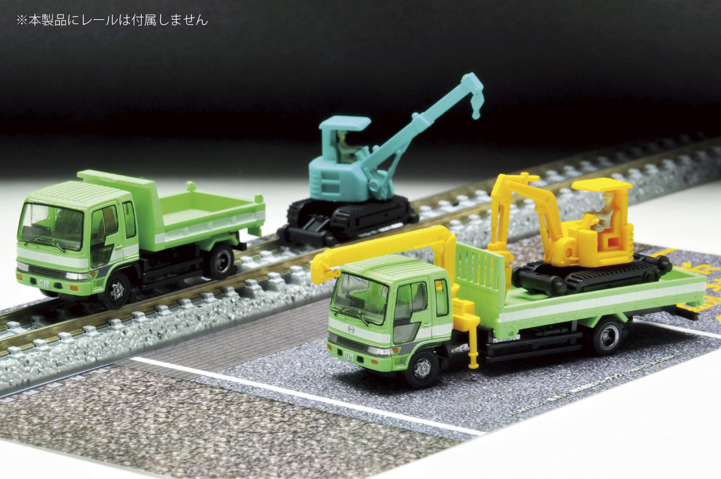 Tomytec Japan Truck Collection Torakore Track &amp; Railroad Vehicle Set C Diorama 319924
