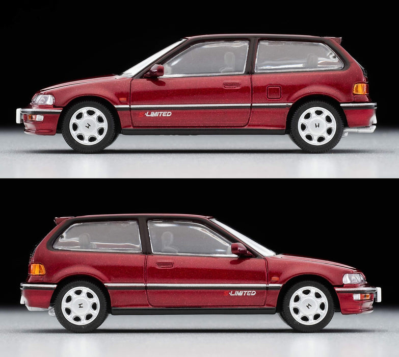 Tomytec Tomica Limited Vintage Neo 1/64 Lv-N207B Honda Civic 25X/S-Limited Red Metallic Finished Product 314868