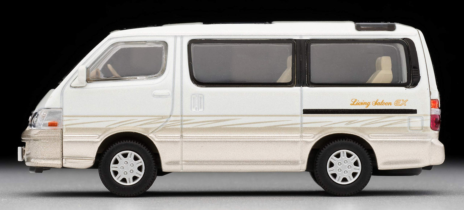 Tomytec Lv-N216a Tomica Limited Vintage Neo Toyota Hiace Wagon Living Saloon Ex 2002 White/Beige 1/64