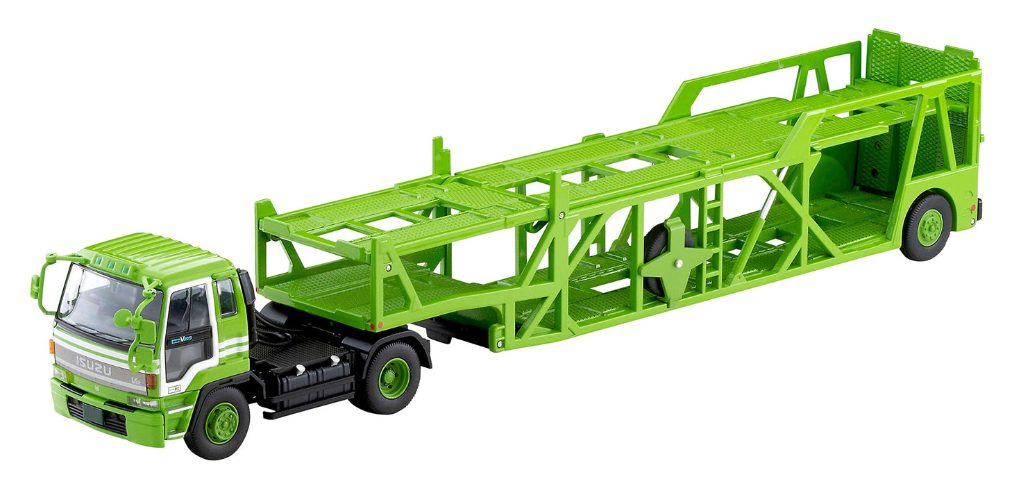 Tomytec Lv-N225A Isuzu 810Ex Car Transporter Green Completed