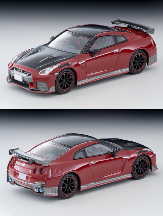 Tomytec 2022 Nissan GT-R Nismo Sonderedition Rotes Modell - Maßstab 1/64 Vintage Neo
