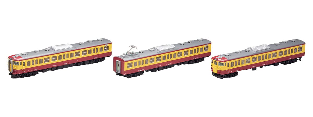 Tomytec Tomix HO Gauge JR 115-1000 Series Suburban Niigata Color Train Set 3 voitures