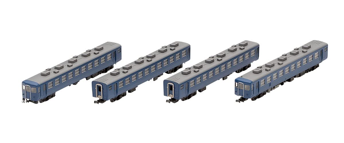 Tomytec Tomix Spur N 1000 Serie 4-Wagen-Personenwagen-Set – Elektrische Eisenbahn, Modell 92303