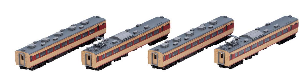Tomytec 4-Wagen-Set Serie 189, Tomix, Spur N, Tamachi Center, Modelleisenbahn 98729