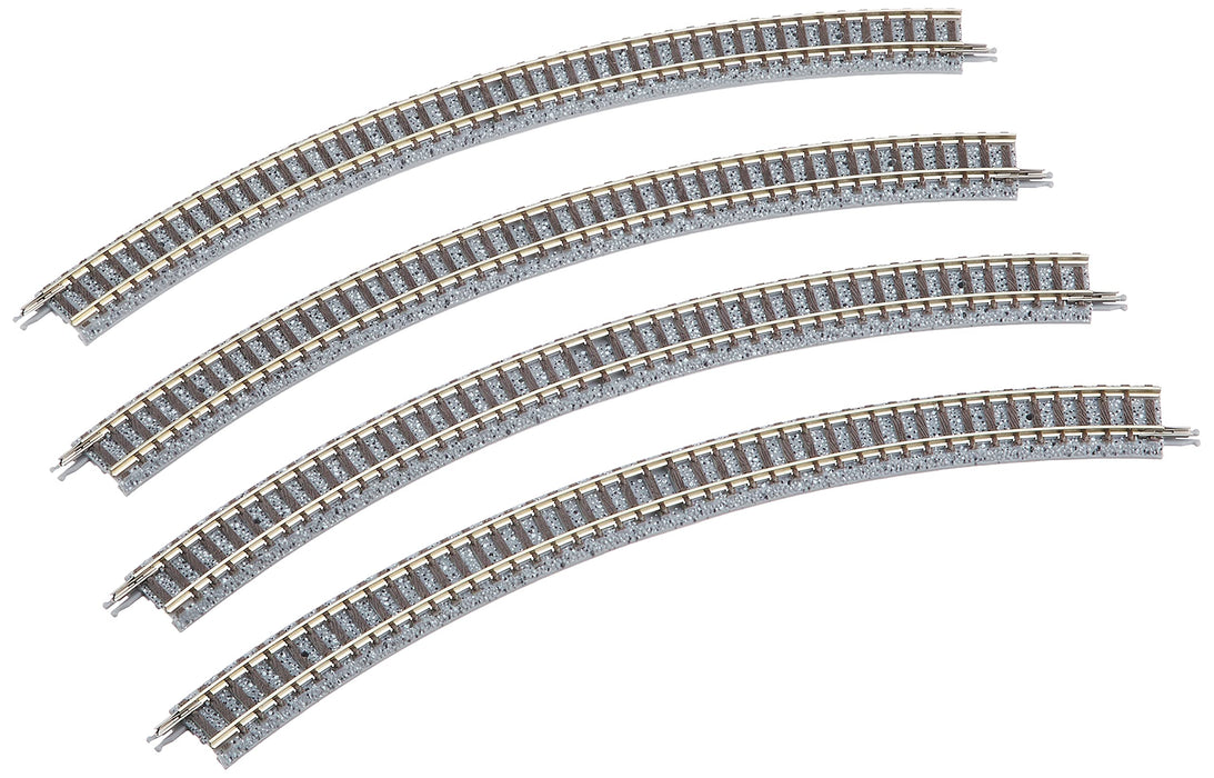 Tomytec Curved Rail C280-45 F Set of 4 - N Gauge 1851 Railway Model