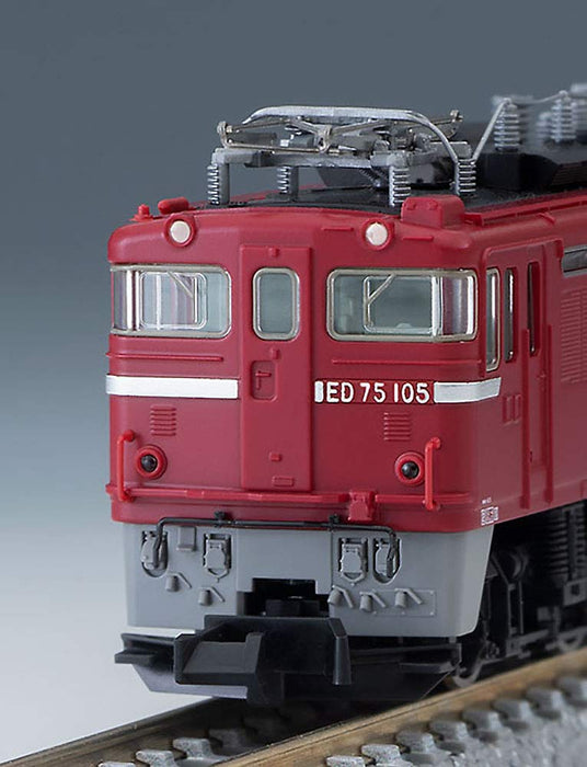 Tomytec Tomix N Gauge Ed75-0 Locomotive ferroviaire électrique modèle récent sans auvent 7140