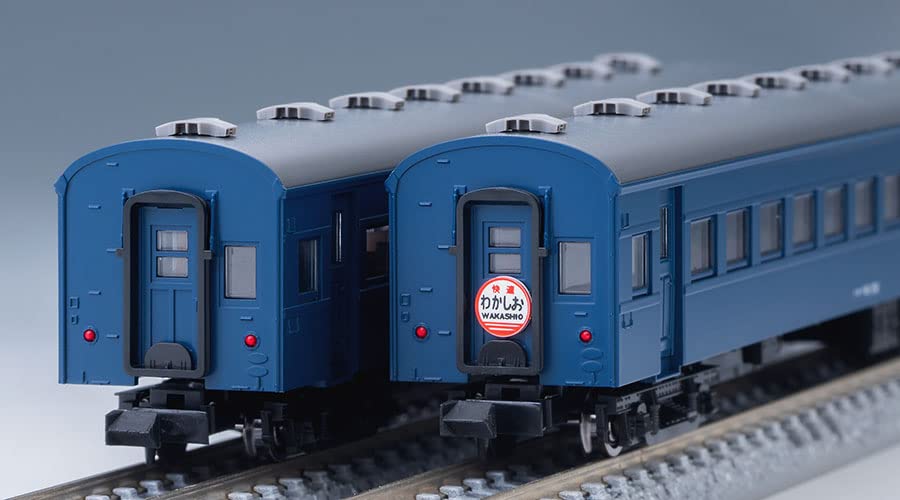Tomytec Tomix N Gauge Oha 61 Serie Blau 98779 JNR Eisenbahnmodell-Personenwagen