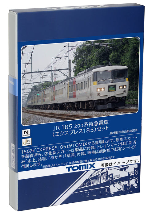 Tomytec Tomix 185 200 Series N Gauge JR Express Model Train Set