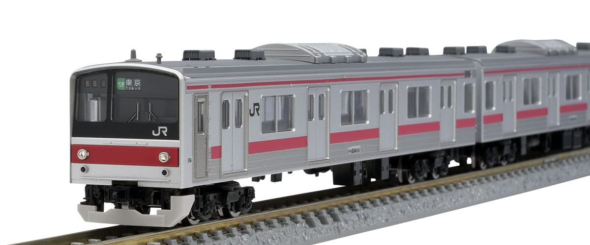 Tomytec 205 Series Early Car Model - Tomix N Gauge Jr Keiyo Line Commuter Train Set