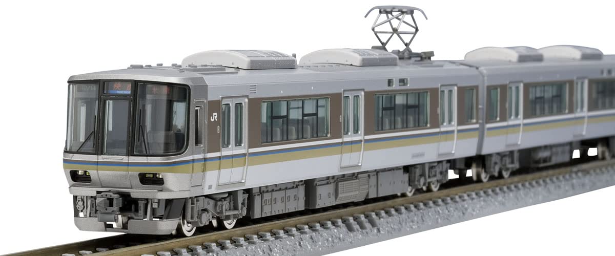 Tomytec Tomix N Gauge Jr 223 2000 Series 6-Car Silver Model Train Set 98479