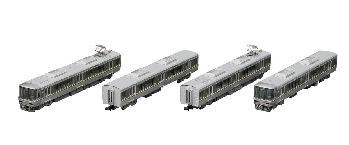 Tomytec Basisset 98478, Tomix Spur N Jr 223 Serie 2000, silber, Eisenbahn, Modellbahn