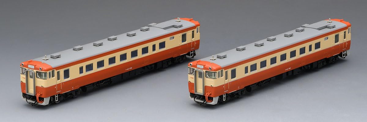 Tomytec Jnr General Color Set 98119 Tomix N Gauge Kiha 40 Type 1700 Modèle de voiture ferroviaire diesel