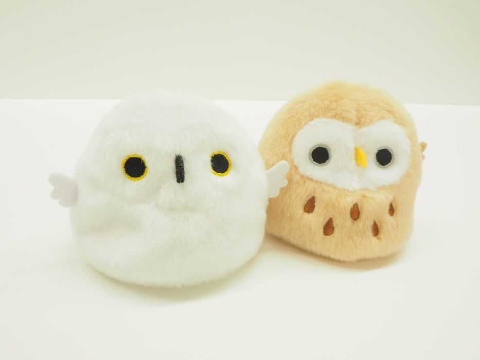 SAN-EI 092151 Tori-Dango Plush Doll Shiro Fukuro White Owl Tjn