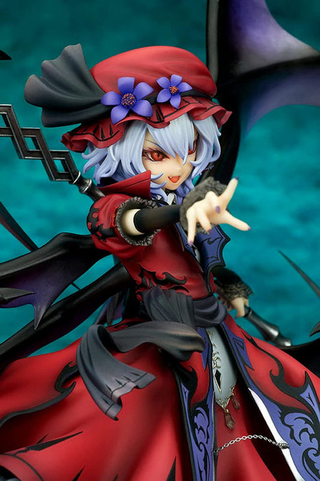 Quesq Touhou Remilia Scarlet Crimson Castle Legend 1/8 Figur Extra Farbe Blutmond