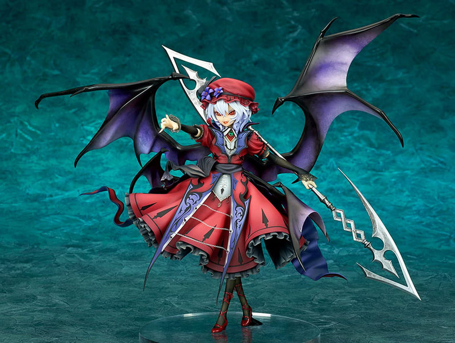 Quesq Touhou Remilia Scarlet Crimson Castle Legend 1/8 Figur Extra Farbe Blutmond