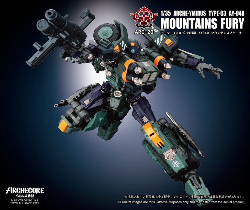 Toys Alliance Arc 20  Ark Imils  Unit 4 Ay 04R Mountains Fury 1/35 Scale Pvc Abs Alloy Painted Action Figure