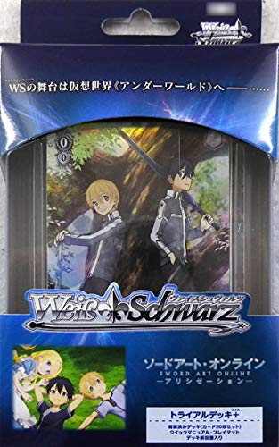 Bushiroad Weiss Schwarz Sword Art Online Alicization Trading Card Game Trial Deck Plus