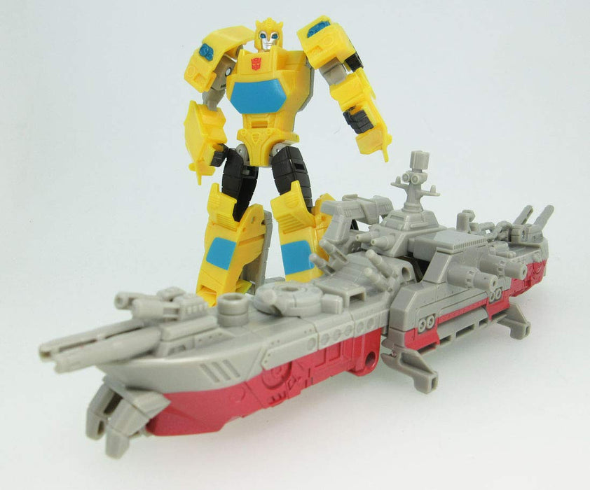 Takara Tomy Transformers Cyberverse Power Bumblebee Battleship Tcv-15