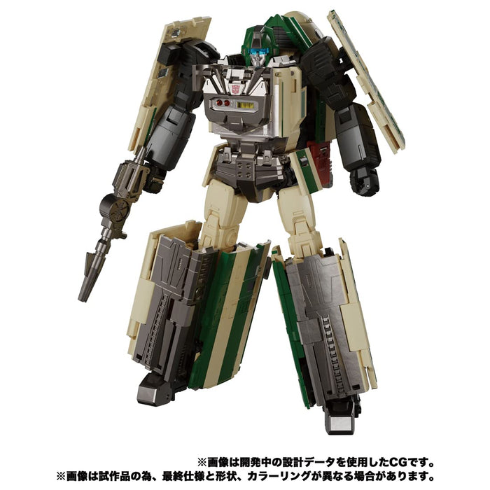 Takara Tomy Transformers Masterpiece : G Series Mpg-03 Trainbot Yukikaze Figurine japonaise