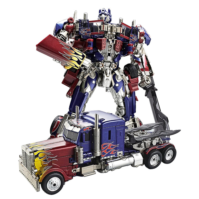 Transformers Optimus Prime 30cm Robot Toy Zinc Alloy Painted Figure Kids Gift (Ant)