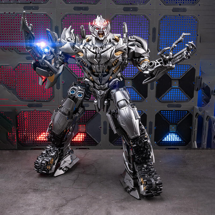 Transformers Tank Megatron 33cm Robot Toy Zinc Alloy Figure Kids Gift - Ant