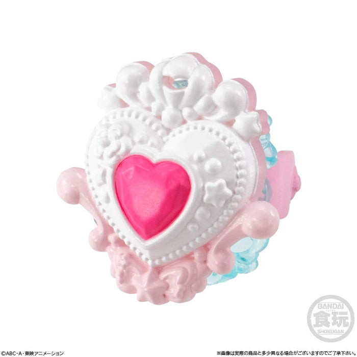 BANDAI CANDY Tropical-Rouge! Pretty Cure Heart Kuru Ring 10er-Pack Süßigkeiten-Spielzeug