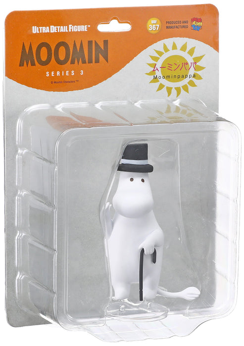 Udf Moomin Series 3 Moominpappa Non-Scale Pvc Painted Finished Product
