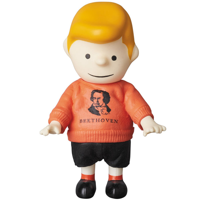Udf Ultra Detail Figure No.390 Peanuts Vintage Version Schroeder Height Approx 70Mm Painted Complete Figure