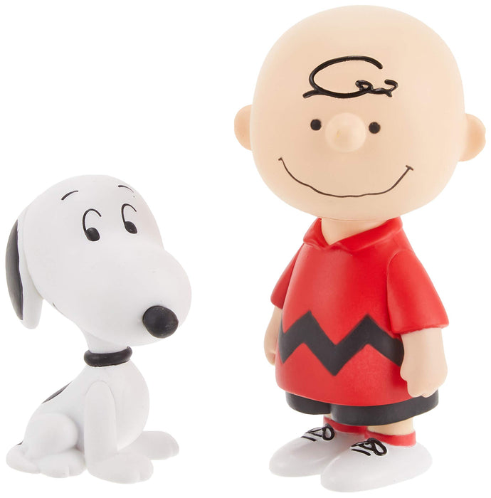 MEDICOM Udf-489 Ultra Detail Figure Peanuts Série 10 Charlie Brown &amp; Snoopy