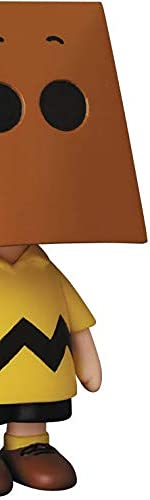 Udf Ultra Detail Figur Nr. 490 Peanuts Serie 10 Charlie Brown Einkaufstüte Version Höhe ca. 95 mm Bemalte komplette Figur