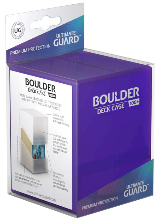 Ultimate Guard Boulder 100+ Deck Case - Clear for sale online