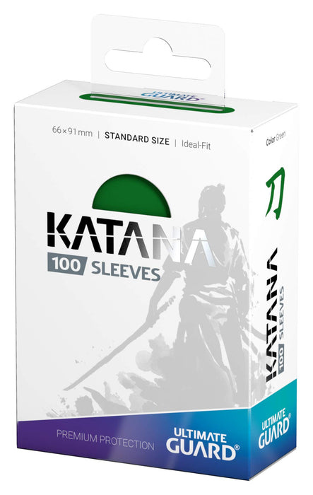 Ultimate Guard Katana Sleeves Taille Standard Vert X 100 Set
