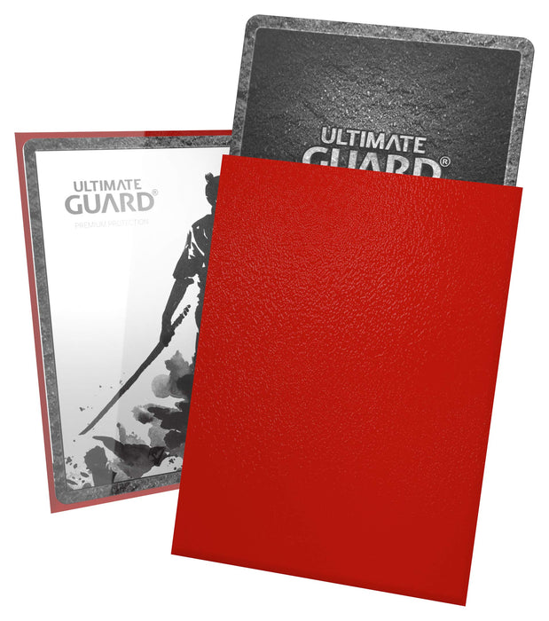 Ultimate Guard Katana Sleeves Standardgröße Rot X 100 Set
