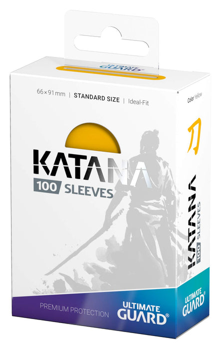 Ultimate Guard Katana Sleeves Taille Standard Jaune X 100 Set