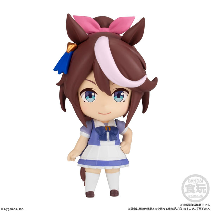 Bandai Uma Musume Pretty Derby Mini Collection de personnages 02 8 pièces Japon Coffret à jouets