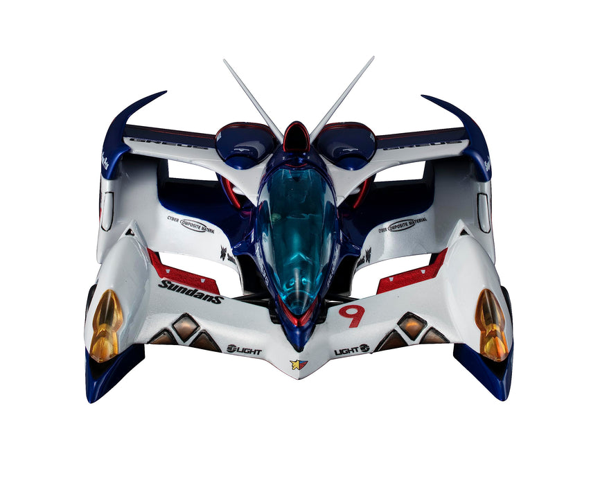 Megahouse Japan Variable Action Future GPX Cyber ​​Formula Saga Garland SF-03 Livery Edition 180 mm ABS Druckguss-Actionfigur, bemalt