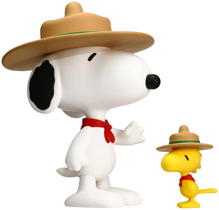 MEDICOM Vcd-258 Beagle Scout Snoopy And Woodstock Vinyl Figure
