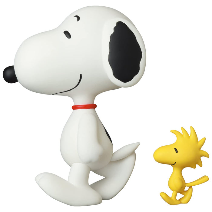 Vcd Vinyl Collectible Dolls No.385 Snoopy Woodstock Snoopy Woodstock 1997 Ver. Height Approx 160/70Mm Painted Finished Figure
