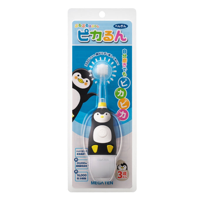 Vivatec Japan Pikarun Buruburu Haburashi 360° Toothbrush