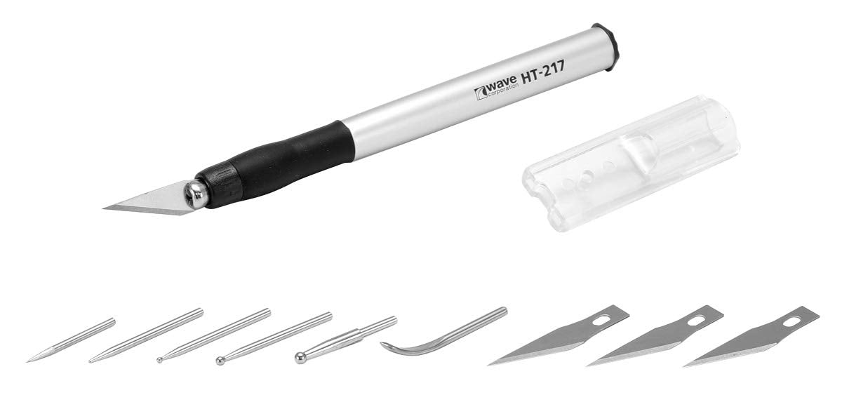WAVE Materials Ht217 Porte-couteau multiple Hg avec 6 embouts de spatule