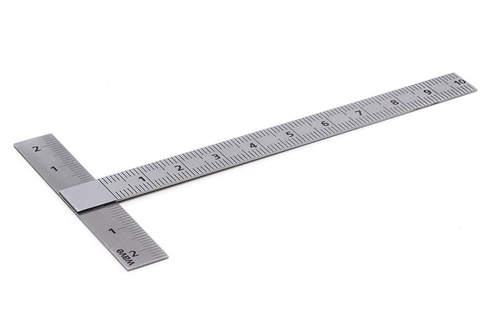 Wave Materials Ht385 HG Stainless T Square Ruler
