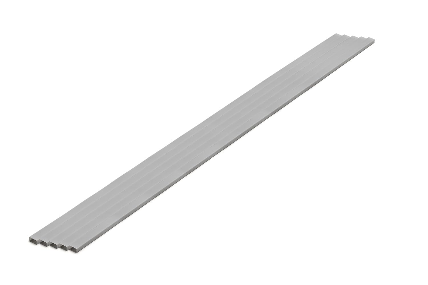 Wave OM-441 Gray Rectangular Pipe 3x6mm 5pcs Hobby Material