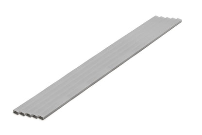 Wave OM-442 Plastic Gray Rectangular Pipe 4x8mm 5pcs- Japan Figure Store - #1 Bring To You The Best Japanese Goods